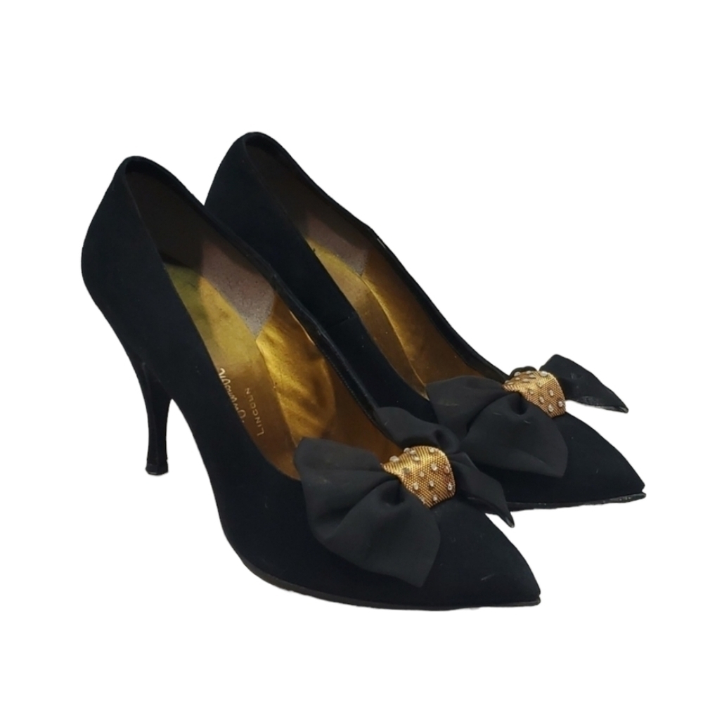 Herbert Levine Womens Vintage Y2K Dress Heels shoes sz 7B